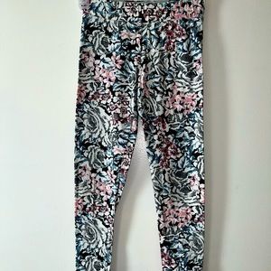 Size Small American Eagle Floral Leggings